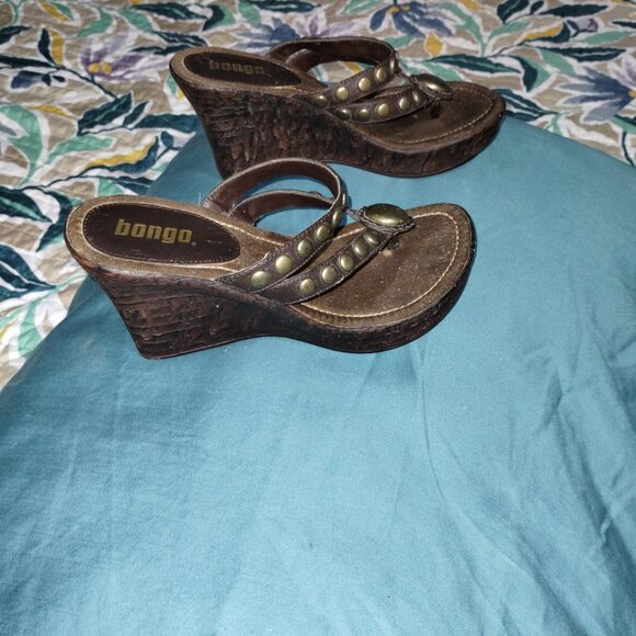 Bongo Wedges sz  6 - Picture 1 of 4